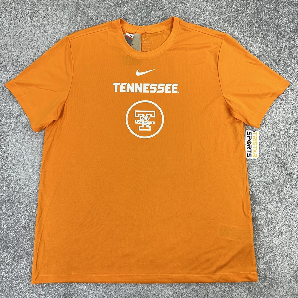 Tennessee Lady Volunteers Shirt Mens XL Orange NCAA Basketball Nike Dri Fit Vols